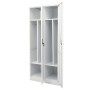 Hellgrauer Stahlschrank 80x50x180 cm von vidaXL, Kleiderschränke - Ref: Foro24-335967, Preis: 320,89 €, Rabatt: %