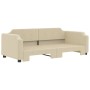 Sofá cama nido tela crema 80x200 cm de vidaXL, Camas y somieres - Ref: Foro24-3197633, Precio: 255,61 €, Descuento: %