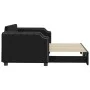 Sofá cama nido tela negro 90x200 cm de vidaXL, Camas y somieres - Ref: Foro24-3197636, Precio: 257,33 €, Descuento: %