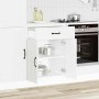 Mueble bajo de cocina Kalmar madera de ingeniería blanca
