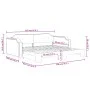 Sofá cama nido tela negro 90x200 cm de vidaXL, Camas y somieres - Ref: Foro24-3197636, Precio: 257,33 €, Descuento: %