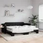 Sofá cama nido tela negro 80x200 cm de vidaXL, Camas y somieres - Ref: Foro24-3197631, Precio: 252,50 €, Descuento: %