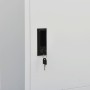 Hellgrauer Stahlschrank 80x50x180 cm von vidaXL, Kleiderschränke - Ref: Foro24-335967, Preis: 320,89 €, Rabatt: %