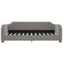 Trundle sofa bed taupe gray fabric 90x200 cm by vidaXL, Beds and slatted bases - Ref: Foro24-3197637, Price: 257,75 €, Discou...