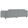 Ausziehbares Schlafsofa aus hellgrauem Stoff, 100 x 200 cm von vidaXL, Betten und Lattenroste - Ref: Foro24-3197639, Preis: 2...