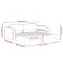 Ausziehbares Schlafsofa, taupegrauer Stoff, 80 x 200 cm von vidaXL, Betten und Lattenroste - Ref: Foro24-3197632, Preis: 256,...