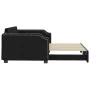 Trundle sofa bed black fabric 100x200 cm by vidaXL, Beds and slatted bases - Ref: Foro24-3197641, Price: 271,42 €, Discount: %