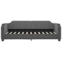Trundle sofa bed dark gray fabric 100x200 cm by vidaXL, Beds and slatted bases - Ref: Foro24-3197640, Price: 265,72 €, Discou...