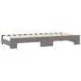 Sofá cama nido con colchón tela taupe 80x200 cm de vidaXL, Camas y somieres - Ref: Foro24-3197650, Precio: 430,22 €, Descuent...