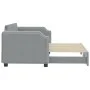 Sofá cama nido tela gris claro 80x200 cm de vidaXL, Camas y somieres - Ref: Foro24-3197629, Precio: 250,49 €, Descuento: %