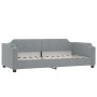 Ausziehbares Schlafsofa aus hellgrauem Stoff, 80 x 200 cm von vidaXL, Betten und Lattenroste - Ref: Foro24-3197629, Preis: 25...