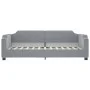 Trundle sofa bed light gray fabric 90x200 cm by vidaXL, Beds and slatted bases - Ref: Foro24-3197634, Price: 257,90 €, Discou...