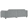 Trundle sofa bed light gray fabric 90x200 cm by vidaXL, Beds and slatted bases - Ref: Foro24-3197634, Price: 259,07 €, Discou...