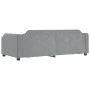 Trundle sofa bed light gray fabric 90x200 cm by vidaXL, Beds and slatted bases - Ref: Foro24-3197634, Price: 257,90 €, Discou...