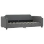 Sofá cama nido tela gris oscuro 90x190 cm de vidaXL, Camas y somieres - Ref: Foro24-3197645, Precio: 250,97 €, Descuento: %