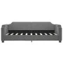 Sofá cama nido tela gris oscuro 90x190 cm de vidaXL, Camas y somieres - Ref: Foro24-3197645, Precio: 250,97 €, Descuento: %