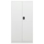 White steel locker cabinet 90x40x180 cm by vidaXL, Filing cabinets - Ref: Foro24-335970, Price: 324,34 €, Discount: %
