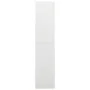 Schließfachschrank aus weißem Stahl, 90 x 40 x 180 cm von vidaXL, Aktenschränke - Ref: Foro24-335970, Preis: 343,69 €, Rabatt: %