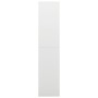 Schließfachschrank aus weißem Stahl, 90 x 40 x 180 cm von vidaXL, Aktenschränke - Ref: Foro24-335970, Preis: 324,47 €, Rabatt: %
