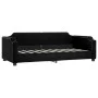 Sofá cama nido tela negro 90x190 cm de vidaXL, Camas y somieres - Ref: Foro24-3197646, Precio: 248,21 €, Descuento: %
