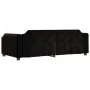 Sofá cama nido tela negro 90x190 cm de vidaXL, Camas y somieres - Ref: Foro24-3197646, Precio: 248,21 €, Descuento: %