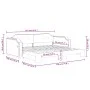 Sofá cama nido tela negro 90x190 cm de vidaXL, Camas y somieres - Ref: Foro24-3197646, Precio: 248,21 €, Descuento: %