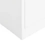 Schließfachschrank aus weißem Stahl, 90 x 40 x 180 cm von vidaXL, Aktenschränke - Ref: Foro24-335970, Preis: 343,69 €, Rabatt: %
