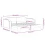 Ausziehbares Schlafsofa, cremefarbener Stoff, 90 x 200 cm von vidaXL, Betten und Lattenroste - Ref: Foro24-3197638, Preis: 26...