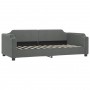 Ausziehbares Schlafsofa mit dunkelgrauer Stoffmatratze 90x190 cm von vidaXL, Betten und Lattenroste - Ref: Foro24-3197663, Pr...