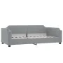Trundle sofa bed with light gray fabric mattress 90x190 cm by vidaXL, Beds and slatted bases - Ref: Foro24-3197662, Price: 41...