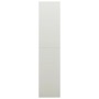 Hellgrauer Schließfachschrank aus Stahl, 90 x 40 x 180 cm von vidaXL, Aktenschränke - Ref: Foro24-335971, Preis: 289,13 €, Ra...