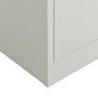 Hellgrauer Schließfachschrank aus Stahl, 90 x 40 x 180 cm von vidaXL, Aktenschränke - Ref: Foro24-335971, Preis: 289,13 €, Ra...