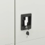 Light gray steel locker cabinet 90x40x180 cm by vidaXL, Filing cabinets - Ref: Foro24-335971, Price: 289,01 €, Discount: %