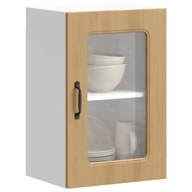 Armario de cocina de pared con puerta de cristal "Kalmar" de
