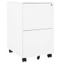 White steel filing cabinet 39x45x67 cm by vidaXL, Filing cabinets - Ref: Foro24-335974, Price: 128,60 €, Discount: %
