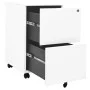 Aktenschrank aus weißem Stahl, 39 x 45 x 67 cm von vidaXL, Aktenschränke - Ref: Foro24-335974, Preis: 144,92 €, Rabatt: %