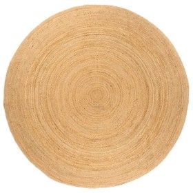 Round braided jute rug 210 cm by vidaXL, Rugs - Ref: Foro24-343585, Price: 123,46 €, Discount: %