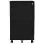 Black steel filing cabinet 39x45x67 cm by vidaXL, Filing cabinets - Ref: Foro24-335976, Price: 133,14 €, Discount: %
