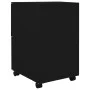 Black steel filing cabinet 39x45x67 cm by vidaXL, Filing cabinets - Ref: Foro24-335976, Price: 133,14 €, Discount: %