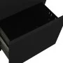 Black steel filing cabinet 39x45x67 cm by vidaXL, Filing cabinets - Ref: Foro24-335976, Price: 133,14 €, Discount: %