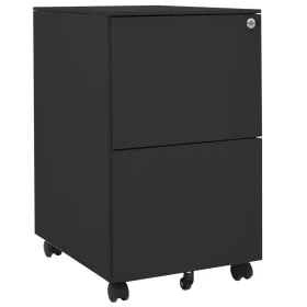Aktenschrank aus anthrazitgrauem Stahl 39x45x67 cm von vidaXL, Aktenschränke - Ref: Foro24-335977, Preis: 130,30 €, Rabatt: %