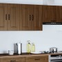 Armario de pared cocina Kalmar madera ingeniería roble marrón