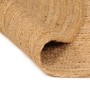 Round braided jute rug 210 cm by vidaXL, Rugs - Ref: Foro24-343585, Price: 115,88 €, Discount: %