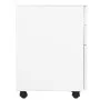 White steel filing cabinet 39x45x60 cm by vidaXL, Filing cabinets - Ref: Foro24-335978, Price: 132,83 €, Discount: %