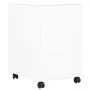 White steel filing cabinet 39x45x60 cm by vidaXL, Filing cabinets - Ref: Foro24-335978, Price: 132,83 €, Discount: %