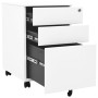 Aktenschrank aus weißem Stahl, 39 x 45 x 60 cm von vidaXL, Aktenschränke - Ref: Foro24-335978, Preis: 132,23 €, Rabatt: %