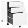 White steel filing cabinet 39x45x60 cm by vidaXL, Filing cabinets - Ref: Foro24-335978, Price: 132,83 €, Discount: %