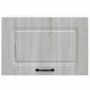 Mueble de pared de cocina Kalmar madera ingeniería sonoma gris