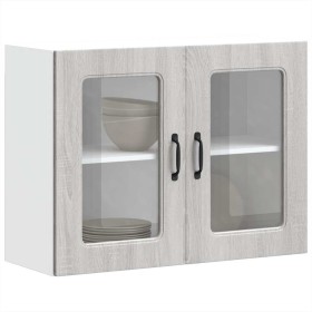 Armario de cocina de pared con puerta de cristal "Kalmar" de