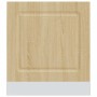 Panel para lavavajillas Kalmar roble Sonoma 60x1,5x67 c